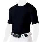 ZETT(ゼット) 野球 アンダーシャツ クルーネック 半袖 ライトフィットタイプ ブラック(1900) M BO1810