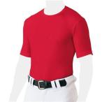 ZETT(ゼット) 野球 アンダーシャツ クルーネック 半袖 ライトフィットタイプ レッド(6400) 2XO BO1810