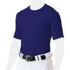 ZETT(ゼット) 野球 アンダーシャツ クルーネック 半袖 ライトフィットタイプ パープル(7400) L BO1810