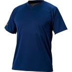 ゼット(ZETT) 野球 ベースボールVネック半袖Tシャツ ネイビー O BOT635