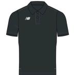 [ニューバランス] ポロ ベーシックショートスリーブポロシャツ メンズ JMTT8028 BK(ブラック) S
