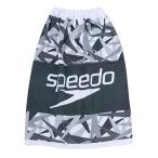 Speedo( скорость ) полотенце Stack Wrap Towels tuck полотенце на липучке S плавание унисекс SE62004 черный 