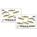 TACKLE in JAPAN(タックルインジャパン) ハード転写ステッカー 鮎 右岸側50
