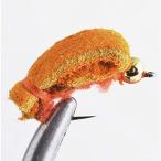 ツリング モンキー(turingmonkey) 完成フライ GBペレット #4 ラスティオレンジ 3ヶ入り