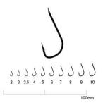 がまかつ(Gamakatsu) 糸付　金袖　針６号−ハリス１号