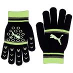 [ Puma ] тренировка перчатка кошка Logo Magic перчатка мужской Puma черный / sharp зеленый (08) M