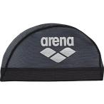 arena(アリーナ) スイムキャップ メッシュキャップ Lサイズ ARN-6414 ブラック×シルバー(BSV)