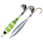 シャウト! 129BS ブレードショーテル 80g #150 チャートゼブラグローケイムラ