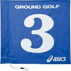  Asics ground Golf флаг 1 цвет модель GGG065 голубой 6