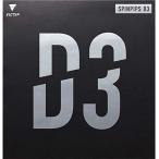 ヴィクタス(VICTAS) 卓球 ラバー 表ソフト スピンピップス D3 SPINPIPS D3 レッド(0040) 1.5 210060