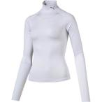 (プーマ)PUMA トレーニング ライト コンプレッション モックネック長袖シャツ 513171 [レディース] 03 ホワイト S