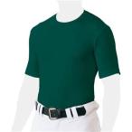 ZETT(ゼット) 野球 アンダーシャツ クルーネック 半袖 ライトフィットタイプ グリーン(4800) O BO1810