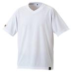 ゼット(ZETT) ベースボールVネックTシャツ BOT615 1100 ホワイト 2XO