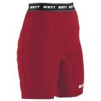 ゼット(ZETT) レディース用パッド付きストレッチパンツ レッド S BP41LD 6400