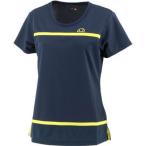 ellesse(エレッセ) メッシュゲームシャツ テニスゲームシャツ W (ew00120zt-ny) ネイビー S