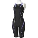 Speedo(スピード) レディース 競泳水着 スパッツスーツ フレックスキューブ SD46H04 マイアミライラック S