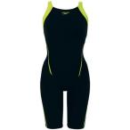 Speedo(スピード) レディース フィットネス水着 スパッツスーツ SD55N30 クリアグリーン L