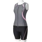 Speedo(スピード) レディース フィットネス水着 セパレーツ SD56Z31 ミックスグレイ XO