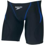Speedo(スピード) メンズ 競泳水着 スパッツ フレックスシグマ ジャマー SD70C53F ブラック×ロイヤルブルー M