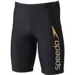 Speedo(スピード) メンズ フィットネス用 水着 スパッツ SD85S63 シルバー×ゴールド(VD) O
