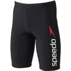 Speedo(スピード) メンズ フィットネス用 水着 スパッツ SD85S63 ホワイト×レッド(WR) M