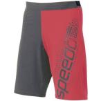 Speedo(スピード) メンズ フィットネス水着 スパッツ SD86S31 サイクロン×サイコレッド O