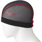 Speedo(スピード) スイムキャップ スイミングキャップ トレーニング用 メッシュキャップ SD97C40 ブラック(K) L