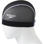 Speedo(スピード) スイムキャップ スイミングキャップ トレーニング用 メッシュキャップ SD97C40 ブラック×ブルー(KB) M