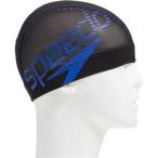 Speedo(スピード)スイムキャップ Big Stack ビッグスタック メッシュキャップ SD98C73 ロイヤルブルー RB L