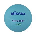 mikasa(MIKASA) soft доджбол 2 номер ( ученик начальной школы предназначенный ) голубой STD-2SR-BL рекомендация внутри давление 0.15(kgf/?)