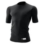 DESCENTE(デサント) 丸首半袖リラックスFITシャツ L ブラック STD-700