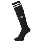 アンブロ(UMBRO) プラクティスストッキング UBS8210 BLK ブラック/ホワイト 22-24cm