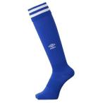 アンブロ(UMBRO) プラクティスストッキング UBS8210 BLU ブルー/ホワイト 22-24cm