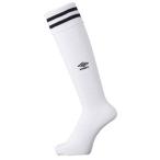 アンブロ(UMBRO) プラクティスストッキング UBS8210 WNV ホワイト/ネイビー 19-21cm