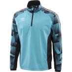 アンブロ(UMBRO) TR 裏起毛サーモハーフジップ UUUOJF32 AQUA アクア XO