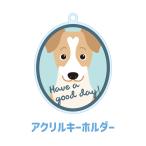  Jack russell терьер симпатичный брелок для ключа акрил собака собака товары оригинал иллюстрации подарок подарок сувенир 