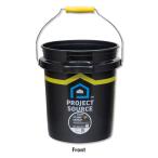 Project Source ведро 5 галлон (20L) черный 