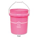 Project Source ведро 5 галлон (20L) розовый 