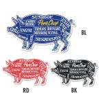 ショッピングステッカー ポークチョップ PORKCHOP PORK ステッカー