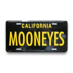 MOONEYES ( moon I z) California номерной знак 