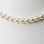 [ムーンレーベル 公式] パール ネックレス レディース あこや真珠 6.5mm アコヤ 真珠 パール ネックレス CA00065R12CG000000