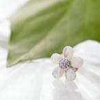 [ムーンレーベル 公式] 真珠母貝 ブローチ Flower ブローチ （ホワイト） レディース DES0305FLOW-WH0000