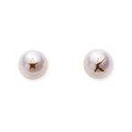 [ムーンレーベル 公式] パール ピアス イニシャル パール ピアス Ｋ　K18 レディース 18金 DES050200IN-K00000