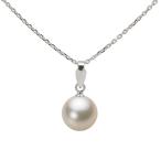 [ムーンレーベル 公式] パール ペンダント レディース 7.5mm アコヤ 真珠 ペンダント トップ K18WG ホワイトゴールド HA00075R12CG0U188W-T