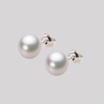 [ムーンレーベル 公式] パール ピアス レディース あこや真珠 8.0mm アコヤ 真珠 ピアス K14WG ホワイトゴールド  HA00080B12WPGPA02W
