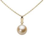 [ムーンレーベル 公式] パール ペンダント レディース 8.0mm アコヤ 真珠 ペンダント トップ K18 イエローゴールド HA00080R11NG0U5Y00-T