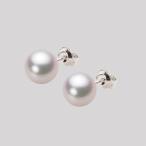 [ムーンレーベル 公式] パール ピアス レディース あこや真珠 8.0mm アコヤ 真珠 ピアス K14WG ホワイトゴールド  HA00080R11WPGPA02W
