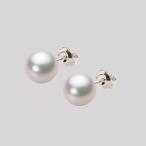 [ムーンレーベル 公式] パール ピアス レディース あこや真珠 8.0mm アコヤ 真珠 ピアス K14WG ホワイトゴールド  HA00080R12WPGPA02W