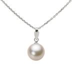[ムーンレーベル 公式] パール ペンダント レディース 8.0mm アコヤ 真珠 ペンダント トップ K18WG ホワイトゴールド HA00080R13CG0U188W-T