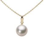 [ムーンレーベル 公式] パール 指輪 レディース 9.0mm アコヤ 真珠 ペンダント トップ K18 イエローゴールド  HA00090R12CW0U5Y00-T